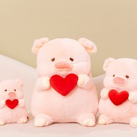 Knuffelhartjes varkens pluche speelgoed groothandel ballon decoratie pop Valentijnsdag verjaardag cadeaus varkens knuffels voor kinderen meisjes