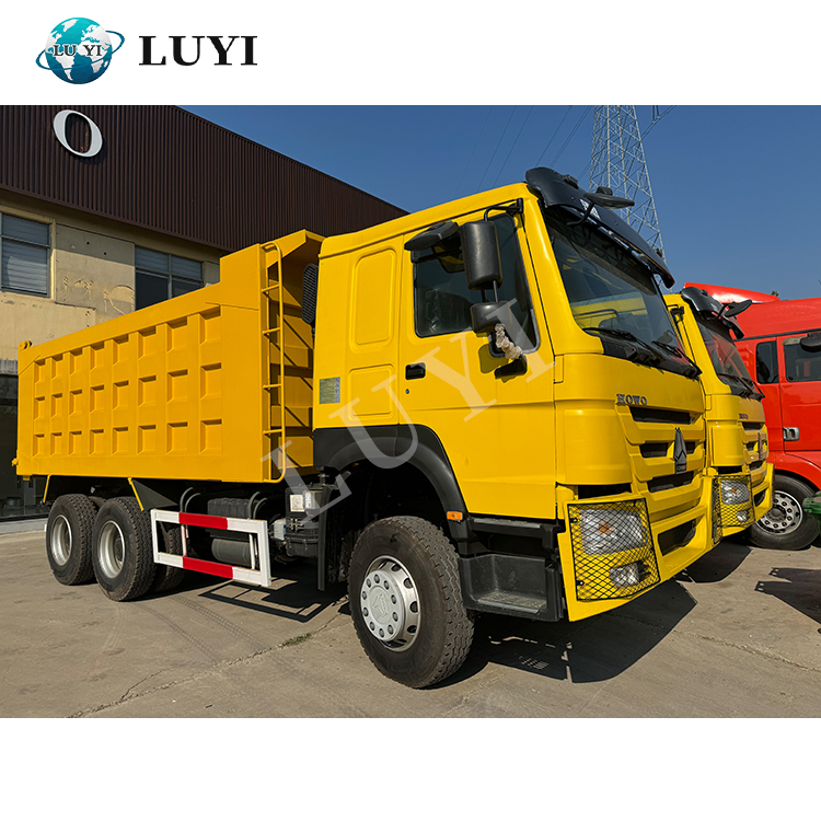 Самосвал Howo 6x4 вместимостью 50 т с двигателем Weichai, 10-колесный мощный самосвал, доступный дизельный рулевой левый