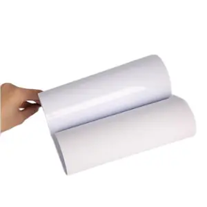 HSQY Wholesale Factory Price High light Proof 0.3mm 0.5mm White plastic PVC sheet for playing cards Glossy White sheet Matt roll