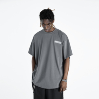Camiseta de Manga Corta con Cuello Redondo, Estilo Casual y Elegante, 100% Algodón Jersey de Alta Calidad, Personalizable, Venta al por Mayor, para Hombre, Estilo Urbano