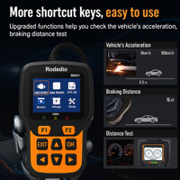 R001 Herramienta de Diagnóstico Automotriz Universal OBD2, Conector de Escáner para Todos los Autos