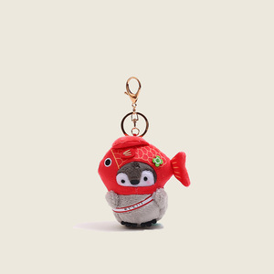 Oso de <span class=keywords><strong>peluche</strong></span> personalizado llavero colgante de juguete varias formas colores Super suave felpa PP algodón relleno lavado Technics alivio del estrés - Product Image 6