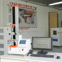Control por computadora Grado 0,5 Alta precisión Materiales universales Etiqueta de prueba de resistencia a la tracción y máquina de prueba de pelado pe