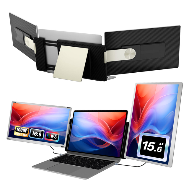 Wholesale <10ms Response Time Laptop Screen Extender Triple Screen Extender Laptop Triple Screen Monitors