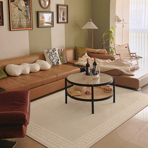 Tappeto da soggiorno retrò francese impermeabile di fascia alta in stile antiscivolo cuscino per divano da camera da letto facile da mantenere <span class=keywords><strong>set</strong></span> di <span class=keywords><strong>tappeti</strong></span> da comodino - Product Image 5