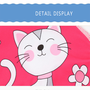 Bonnet de bain pour enfants mignon dessin animé garçons et filles bonnet de natation enfants bébé <span class=keywords><strong>oreille</strong></span> bonnet de bain de protection - Product Image 4