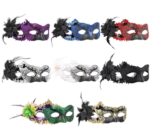 Ensemble d'accessoires <span class=keywords><strong>de</strong></span> déguisement <span class=keywords><strong>de</strong></span> couple pour <span class=keywords><strong>carnaval</strong></span> boule <span class=keywords><strong>de</strong></span> maquillage <span class=keywords><strong>de</strong></span> <span class=keywords><strong>venise</strong></span> masque en PVC à la mode pour les fêtes <span class=keywords><strong>de</strong></span> <span class=keywords><strong>carnaval</strong></span> <span class=keywords><strong>de</strong></span> mardi gras d'halloween - Product Image 6