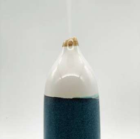Diffuseur de brume ultrasonique avec glaçure réactive