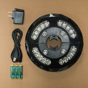 Günstige Moderne LED Wiederaufladbare Batterie-Sonnenschirm-Campingbeleuchtung Garten-Terrassen-Schirm Tragbare Lampen für Hotel- und Parknutzung - Product Image 6