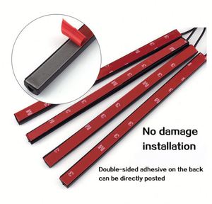 Colores RGB USB/12V App Control remoto Luz LED Ambiente de coche Iluminación ambiental Sonido de voz Luz de señal de giro - Product Image 6