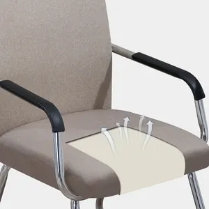 Silla ergonómica moderna para ordenador, silla de oficina interior de color negro, a precio bajo, proveedor de China