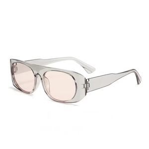 High Quality Fashion Full Rim Cat Eye Polarized UV400 Metal Frame <b>Sunglasses</b> for Unisex with Custom Logo Wholesale - Product Image 1
