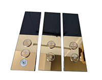 Ascenseur led tactile bouton appel opération bould or ascenseur flic lop k un panneau d'affichage
