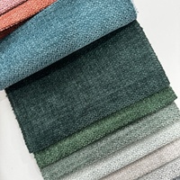 Coussin de fauteuil inclinable en tissu jacquard chenille texturé à poils coupés, facile d'entretien, résistant à la décoloration, pour restaurant et salon