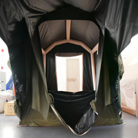 Tente de voiture gonflable portable, imperméable, coupe-vent, légère, à ouverture rapide, pour SUV, pour le camping en famille