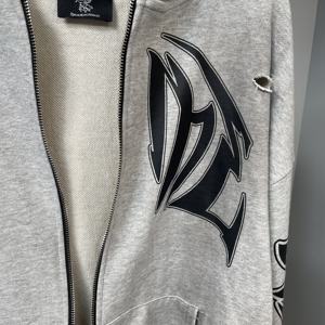 Sweat à capuche 100% coton épais de qualité supérieure avec émotion mixte Monster Looped avec impression Monster pour hommes et femmes - Product Image 6