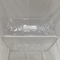 Sacs de stockage d'emballage en plastique PVC transparent recyclables écologiques pour couverture drap de lit