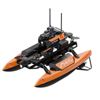 Aqua Helpers HUNTER-X, embarcation de surface sans pilote (USV), relevé hydrographique, surveillance de la qualité de l'eau, cartographie par sonar, patrouille, OEM