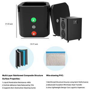 Nhà máy trực tiếp Thiết kế hiện đại thông minh tự động ứng dụng kiểm soát lạnh Plunge Máy làm lạnh với Ice Bath bồn tắm Spa cho ngoài trời bên ngoài sử dụng - Product Image 6