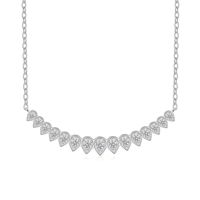 Colliers ras du cou en argent sterling 925 avec moissanite VVS, bijoux de créateur raffinés, certifiés, pour femmes