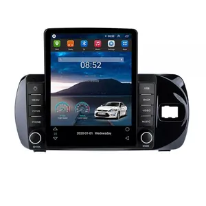 Android Tesla Screen 9.5inch Car Multimedia Stereo NO DVD Player for Toyota Vitz 2016-2020 Navigation GPS RDS AM FM Radio