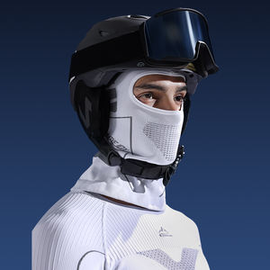 Commercio all'ingrosso DTJ48 1 foro copri viso completo maschera sci passamontagna invernale Skimask nero un buco <span class=keywords><strong>Bandana</strong></span> caldo completo maschera per uomo - Product Image 4