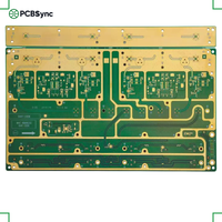 PCBSync Rogers RT/duroid 5870 2.0mm 3oz Or dur 16 couches Circuit imprimé pour traitement médical par hyperthermie