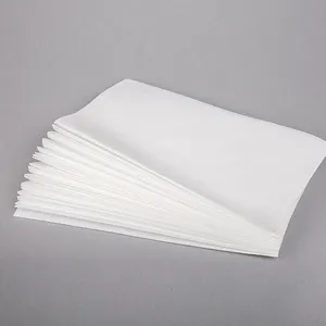 Lingettes nettoyantes de surface industrielle, blanches, Non tissées, de haute qualité, pour atelier et Machine