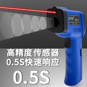 Termómetro Infrarrojo Tekman TD360, Pistola de Temperatura Industrial de -50 a 580 °C, Pantalla LCD, Portátil, para el Hogar, la Industria del Aceite y la Repostería - Product Image 2