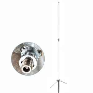 เสาอากาศไฟเบอร์กลาสกำลังขยายสูง 8.5/10.5 DBi VHF/UHF แบบสองย่านความถี่ Diamonds X200 สำหรับสถานีฐาน - Product Image 4