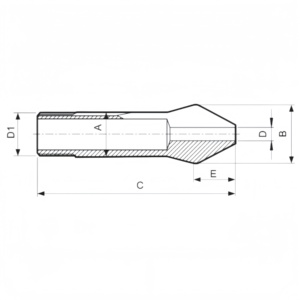 <span class=keywords><strong>Mandrin</strong></span> porte-outil en acier type <span class=keywords><strong>Schaublin</strong></span> W15 W20 W25 pour usinage CNC, tournage, précision 0,005 mm HE-E06993 - Product Image 2