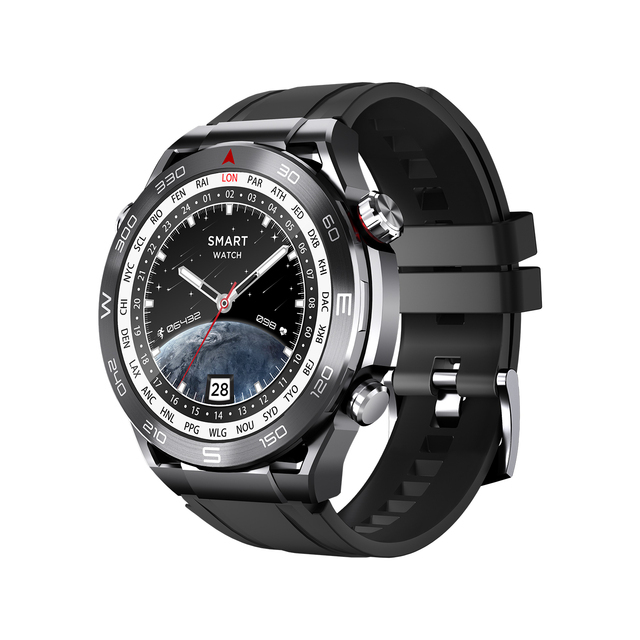 High Quality High Definition Waterproof IOS/Android Smart Watch for Elderly with GPS Fitness Tracker & Compass