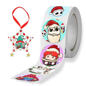 <span class=keywords><strong>Autocollant</strong></span> en rouleau étanche personnalisable d'usine en gros pour bouteilles de shampoing parfums rouges à lèvres - Product Image 3