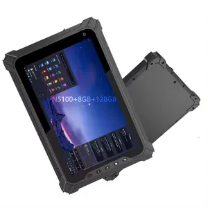 Genzo 8/10 pouces 8gb ram N5100/N5105 tablette Windows robuste Avec lecteur de codes-barres fenêtres tablette robuste 10/11 fenêtres tablette robuste