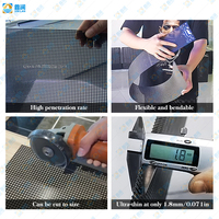 Pantalla LED Transparente Holográfica Flexible para Interiores, Video Wall 3D para Ventanas de Centros Comerciales, Publicidad en Vidrio