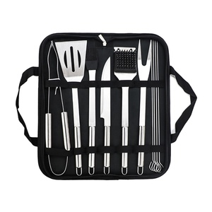 Offre Spéciale haute qualité, 13 pièces, ensemble d'outils de barbecue de bonne qualité, barbecue d'extérieur pour accessoires de cuisine, barbecue - Product Image 5