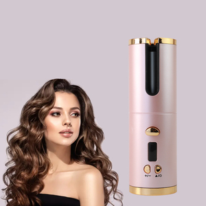<span class=keywords><strong>Fer</strong></span> à <span class=keywords><strong>friser</strong></span> élégant plaqué titane anti-brûlure avec double tension pour le maquillage de fête - Product Image 6
