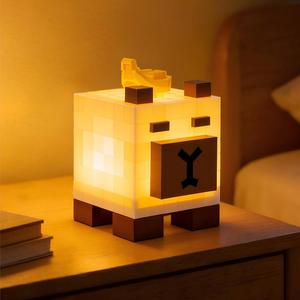 Lámpara de Noche de Bloques de Construcción de Capibara, Lámpara <span class=keywords><strong>Minecraft</strong></span>, Luz Nocturna de Ambiente Interior, Regalo Creativo de Cumpleaños para Niños - Product Image 3