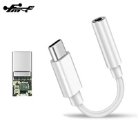 Produsen Langsung Transfer Audio Tipe C Ke 3.5 Mm Earphone Jack USB C Headphone Jack Kabel Audio