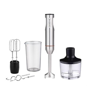 Ensemble de mixeur à main multifonctionnel 3 en 1 en acier inoxydable, mixeur à main à vitesse variable <span class=keywords><strong>pour</strong></span> la cuisine, la pâtisserie et la préparation des aliments - Product Image 3