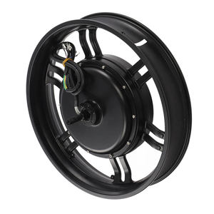 DGWZ 60V 72V 3000W 5000W 20x4.0 브러시리스 기어리스 전기 팻바이크 주조 알루미늄 합금 림 허브 후륜 모터 - Product Image 3