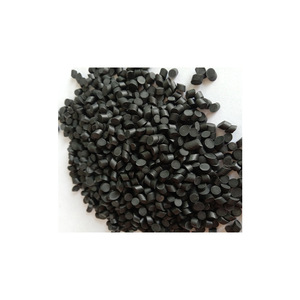 Precio al por mayor de fábrica Reciclado Polietileno de alta densidad HDPE Gránulos de plástico negro utilizados en tambores de tuberías - Product Image 1