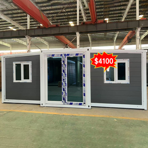 40ft Push casa contenitore personalizzato per casa piccola casa espandibile piccola casa pieghevole in acciaio <span class=keywords><strong>dimensioni</strong></span> 20ft - Product Image 1