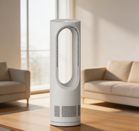 Ventilateur sans pales AZ430 avec chauffage, écran LCD, minuterie et oscillation – Idéal pour une maison saine et un espace bien-être (17 ans d'expérience usine)