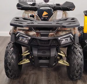 Premium 169cc ATV Automatic CVT Quad Bike with Reverse LED Lights Hydraulic <b>Disc</b> Brakes and Adjustable Suspension - Product Image 6