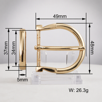 Boucles de ceinture pour hommes d'affaires, logo gravé sur mesure, alliage de zinc, métal résistant à la rouille, anti-rayures, pour ceinture en cuir