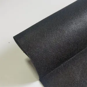 Henghua-rollo de tela no tejida de polipropileno, fondo negro para sofá, tela no tejida PP Spunbond, 50g, gran oferta