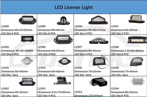 Catálogo de Sistema de Iluminación para Camiones ForTek, Luz Trasera/Marcador Lateral/Matrícula/Luz de 2, 4, 6 Pulgadas, Precio al por Mayor, 12V/24V, 10-30V - Product Image 5