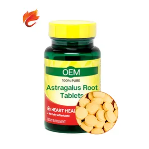 Natural Astragalus Root Extract Capsules Tablets Softgels Pills Supplement - Manufacturer Price OEM Private Label
