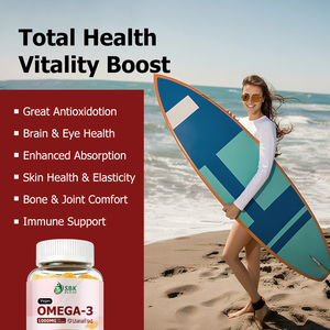 Factory Direct Vegan <b>Omega</b> <b>3</b> Softgels with Total <b>Omega</b> <b>3</b> Brain Health Bone Strength Cognitive Supplements Softgels - Product Image 4
